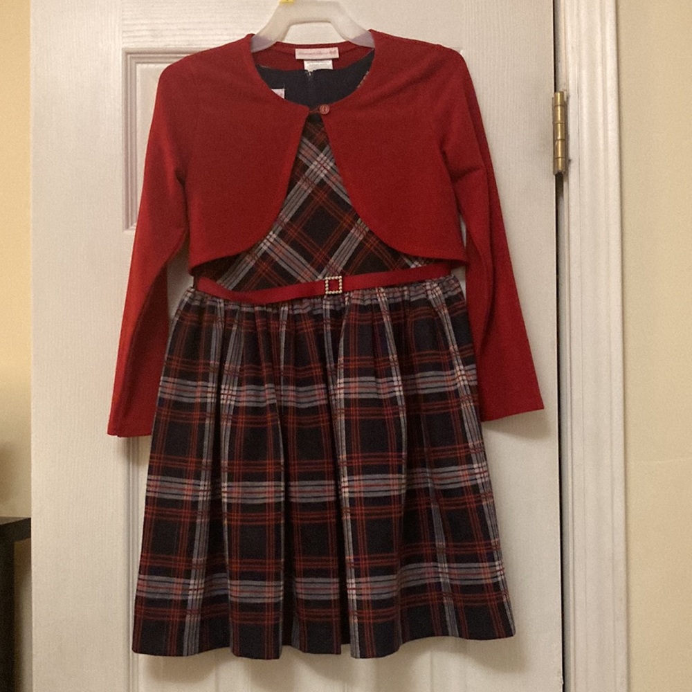 BONNIE   JEAN DRESS with Cardigan